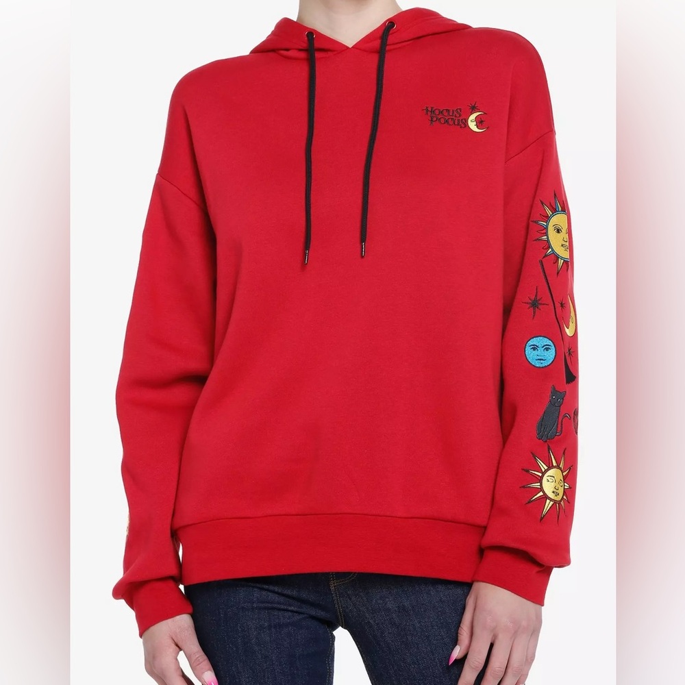 BNWT ☀️Disney Hocus Pocus Dani Icons Hoodie Her Universe Exclusive🐈‍⬛🌛